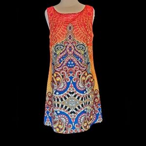 NWT Point size M multi colored dress